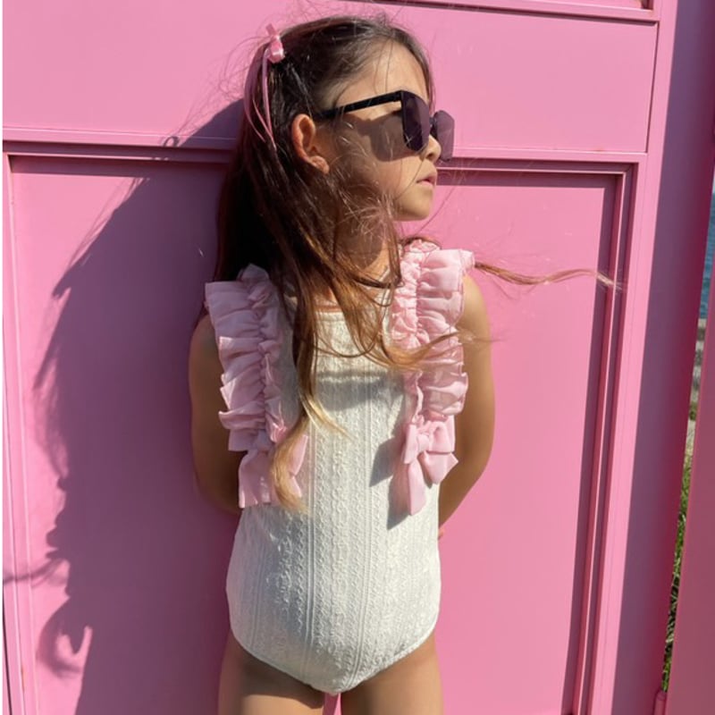即納】frill lace swimwear | nicoa