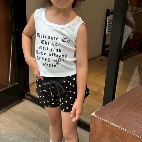 【即納】lettering lib tanktop