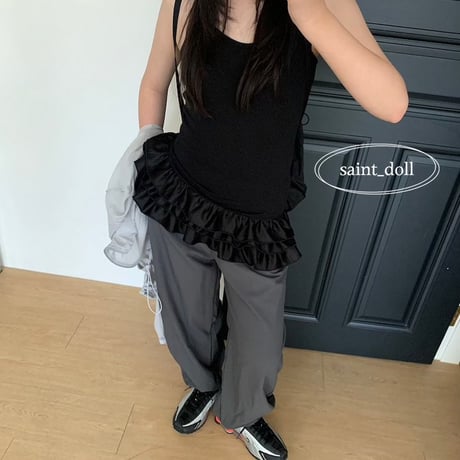 【予約】SD frill laying camisole