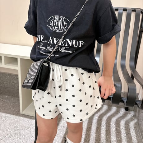 【即納】dot sweat short pt