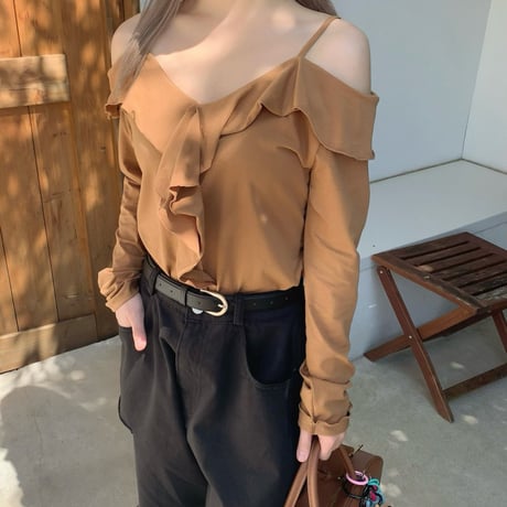 【即納】SD offshoulder blouse