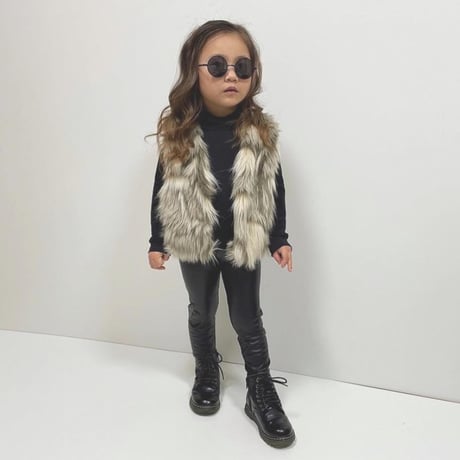 【予約】cafelatte fur vest