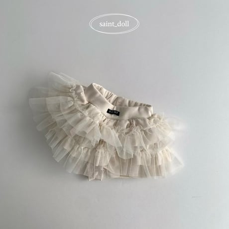 【予約】SD lace frill skirt pt
