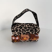 【即納】leopard kitty bag
