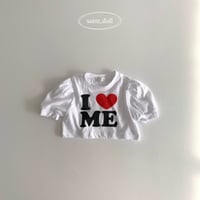 【予約】SD I♡ME puff sleeve tee