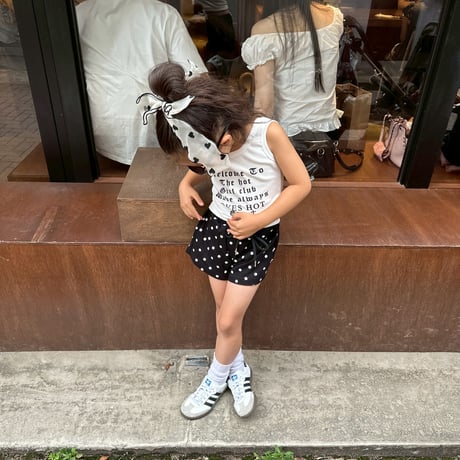 【即納】dot sweat short pt