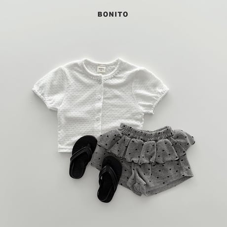【予約】BNT heart frill short pt