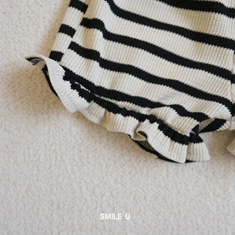 【予約】SU border frill short pt