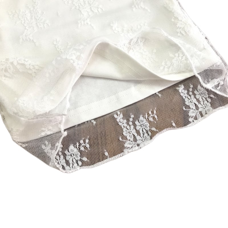 即納】lace sheer tops | nicoa