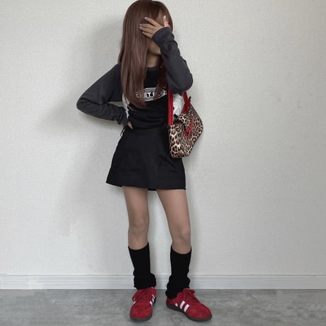 【即納】simple legwarmer