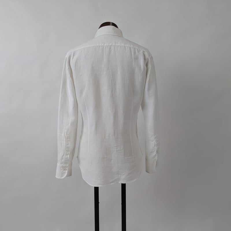 deres シルクデニムシャツ ホワイト deres シルクデニムシャツ ホワイト deres シルクデニムシャツ