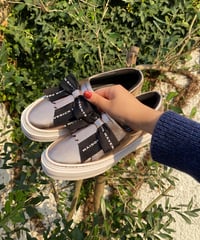 【MAISON MAVERIC】リボン付タッセルスリッポン