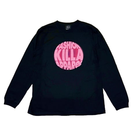 NEW CIRCLE KILLA LONG TEE BLACK