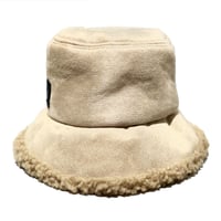 BOX LOGO BOA BUCKET HAT BEIGE