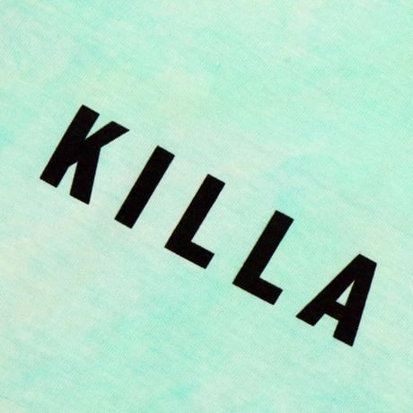 NEW ESSENTIAL BOX LOGO S/S TEE TIE DYE LIME GREEN