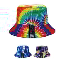 KILLA EARTH TIE-DYE REVERSIBLE BUCKET HAT  SECOND
