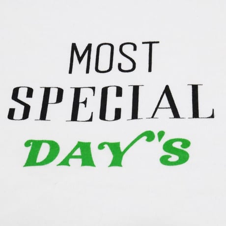 MOST SPECIAL DAY'S COLLABORATION S/S TEE