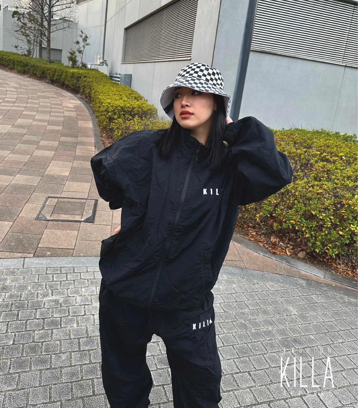 KILLA NYLON SET UP PANTS | Fashion KILLA Apparel
