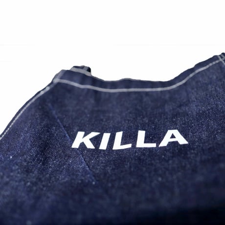 KILLA LOGO APRON DENIM