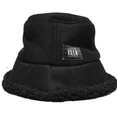 BOX LOGO BOA BUCKET HAT BLACK