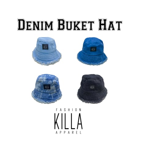 DENIM BUCKET HAT