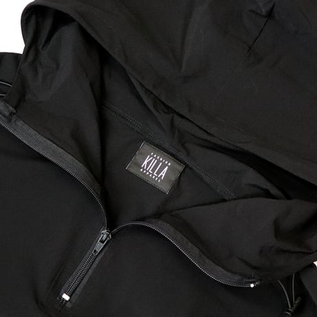 NEW ESSENTIAL LOGO  SHELL ANORAK  JACKET  BLACK