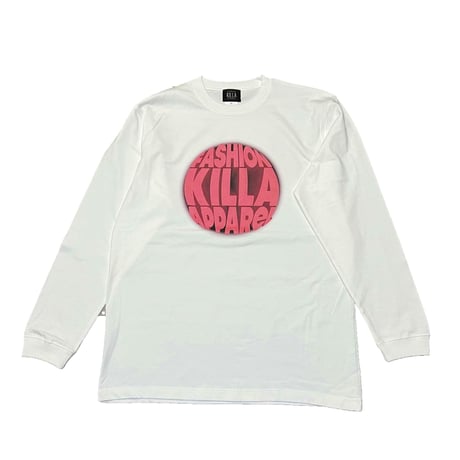 NEW CIRCLE KILLA LONG TEE WHITE