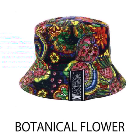KILLA BOTANICAL REVERSIBLE BUCKET HAT