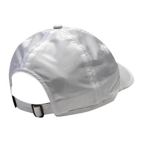 NEW RUBBER BOX LOGO SHELL CAP WHITE