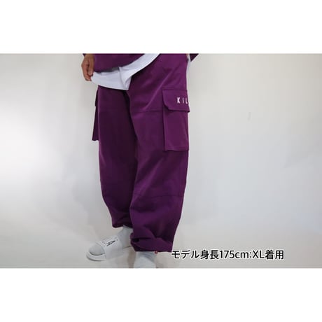 NEW ESSENTIAL LOGO SHELL JOGGER PURPLE