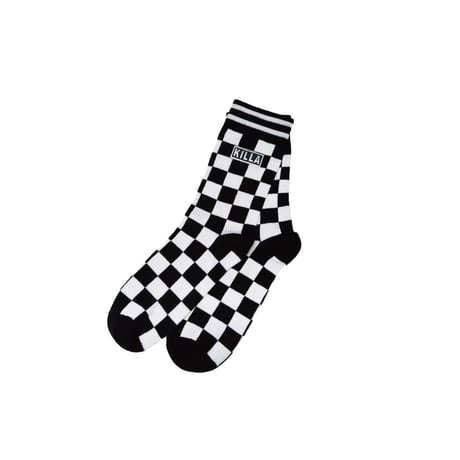 KILLA CHECKERED FLAG SOCKS