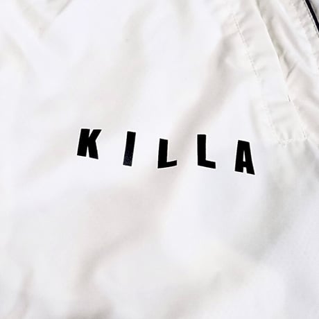 KILLA WINDBREAKER PANTS  WHITE