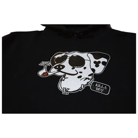 KILLA BOY HOODIE BLACK