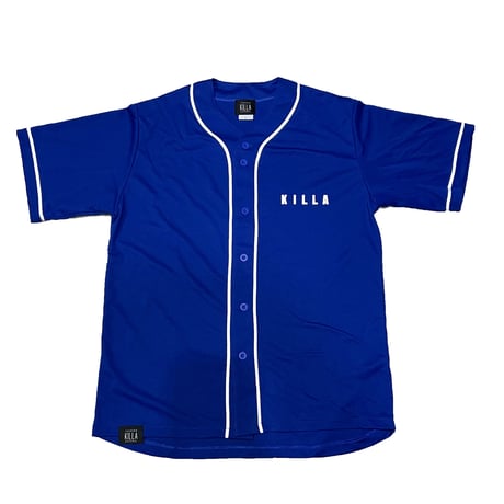 KILLA BASEBALL JERSEY  MARINE BLUE