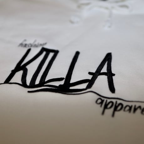 STYLISH LOGO HOODIE WHITE