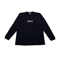 NEW ESSENTIAL LOGO L/S TEE BLACK