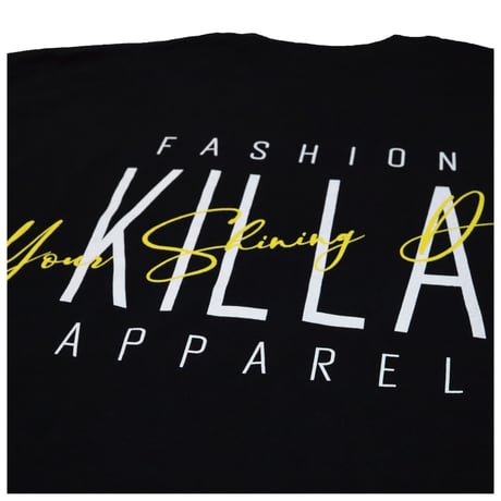 KILLA SHINING DAY S/S TEE BLACK