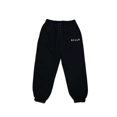 TINY KILLA SWEAT PANTS BLACK