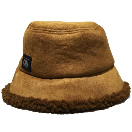 BOX LOGO BOA BUCKET HAT CAMEL