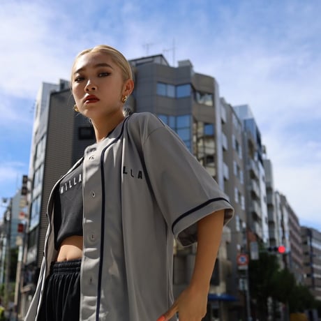 KILLA BASEBALL JERSEY GRAY