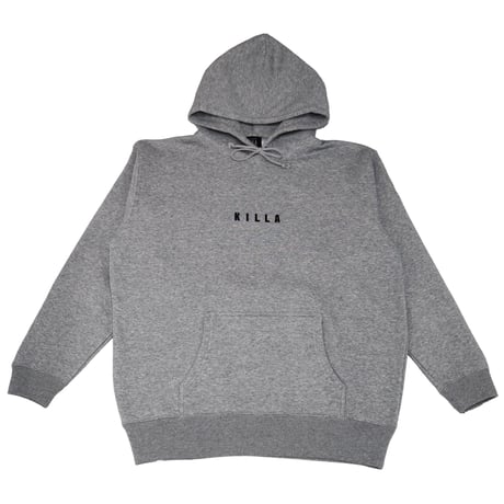 KILLA  PATCH HOODIE  GRAY