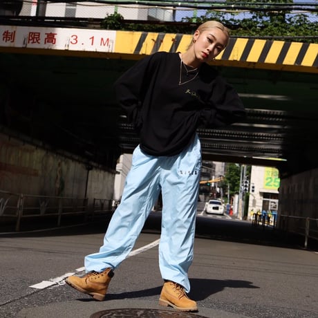 KILLA WINDBREAKER PANTS LIGHT BLUE