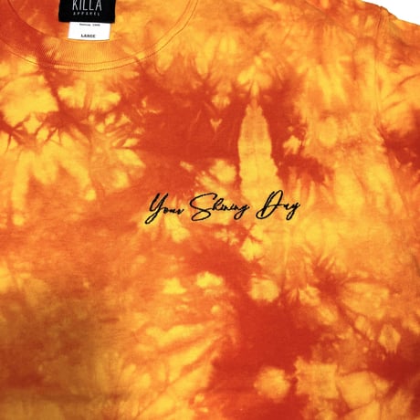 KILLA SHINING DAY  ORANGE TEE