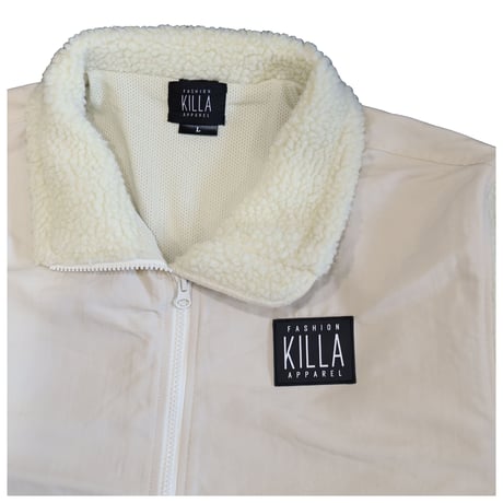 KILLA  ZIP FREEZE BOA JACKET  IVORY