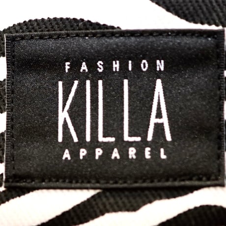 BOX LOGO  ZEBRA BUCKET HAT