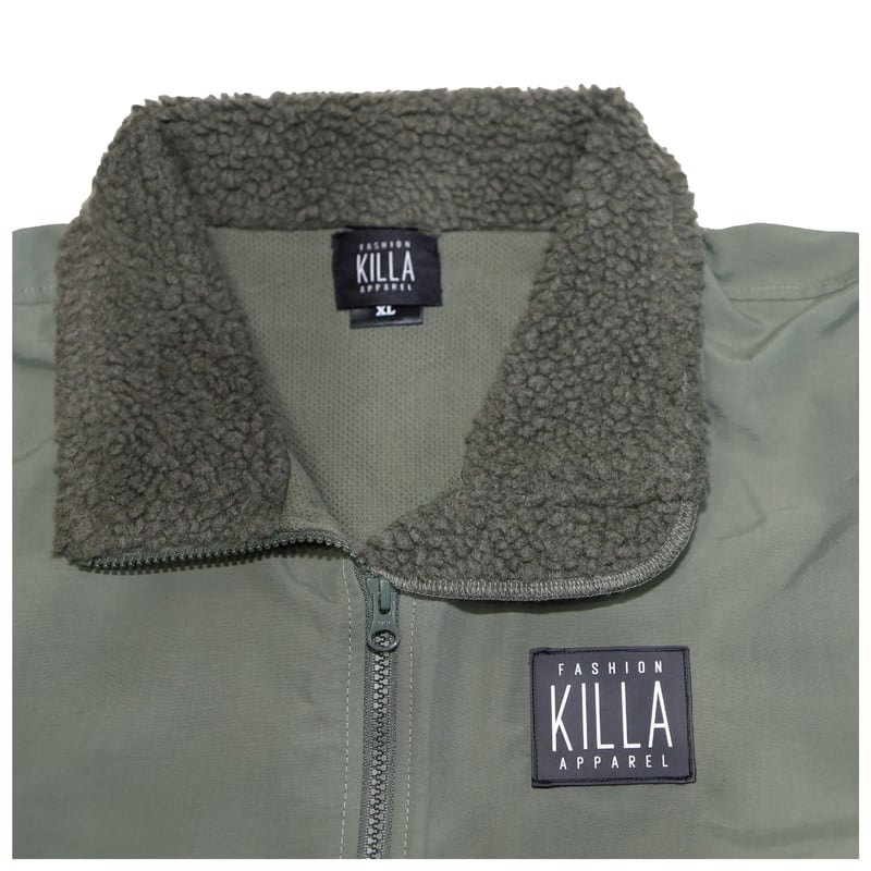 KILLA ZIP FREEZE BOA JACKET OLIVE | Fashion K