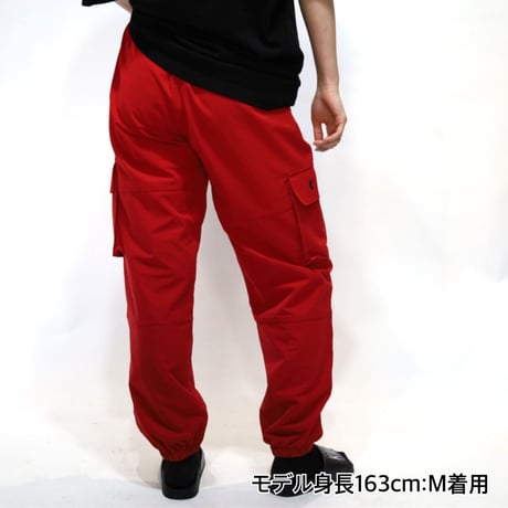 ESSENTIAL LOGO SHELL JOGGER RED