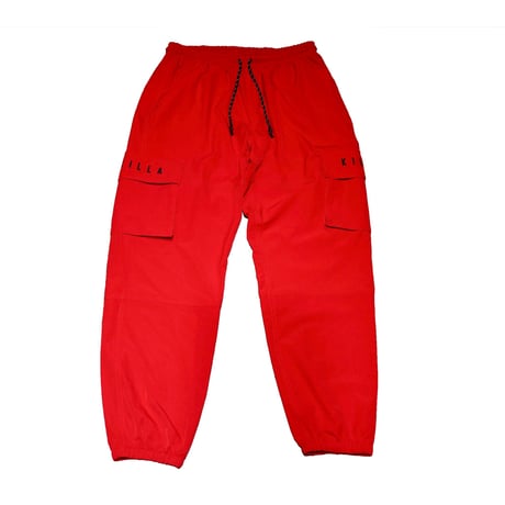 ESSENTIAL LOGO SHELL JOGGER RED