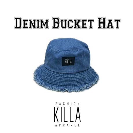 DENIM BUCKET HAT