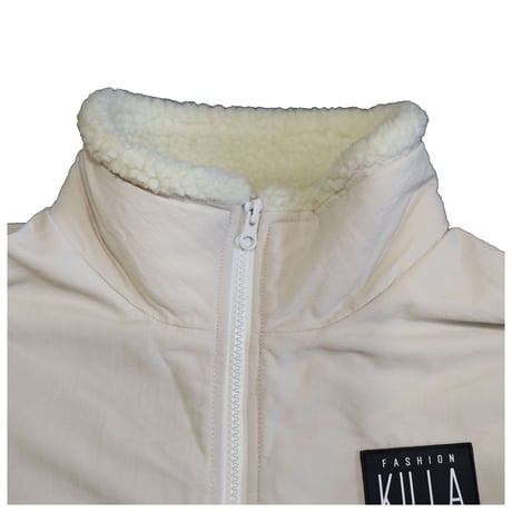 KILLA  ZIP FREEZE BOA JACKET  IVORY